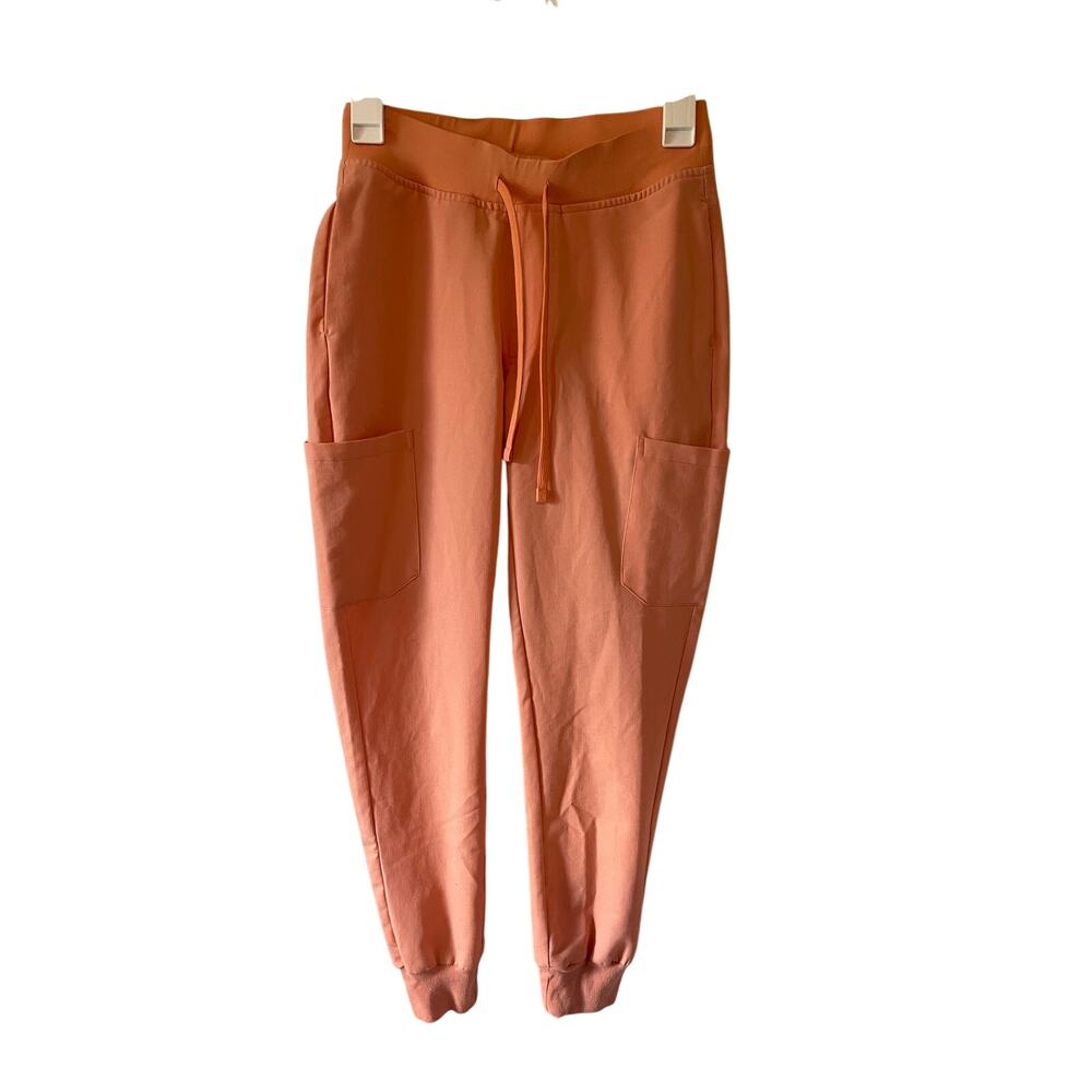Mandala scrubs Women's jogger scrub pants coral size XXS
